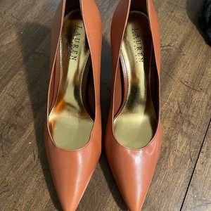 Ralph Lauren high heels! Brand new without tags! Never worn!